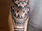 hot air ballon mandala, black tattoos, inner arm, mr lucky tattoos, 