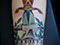 neo traditional Dagger and anvil tattoo design woman tattoos color 
